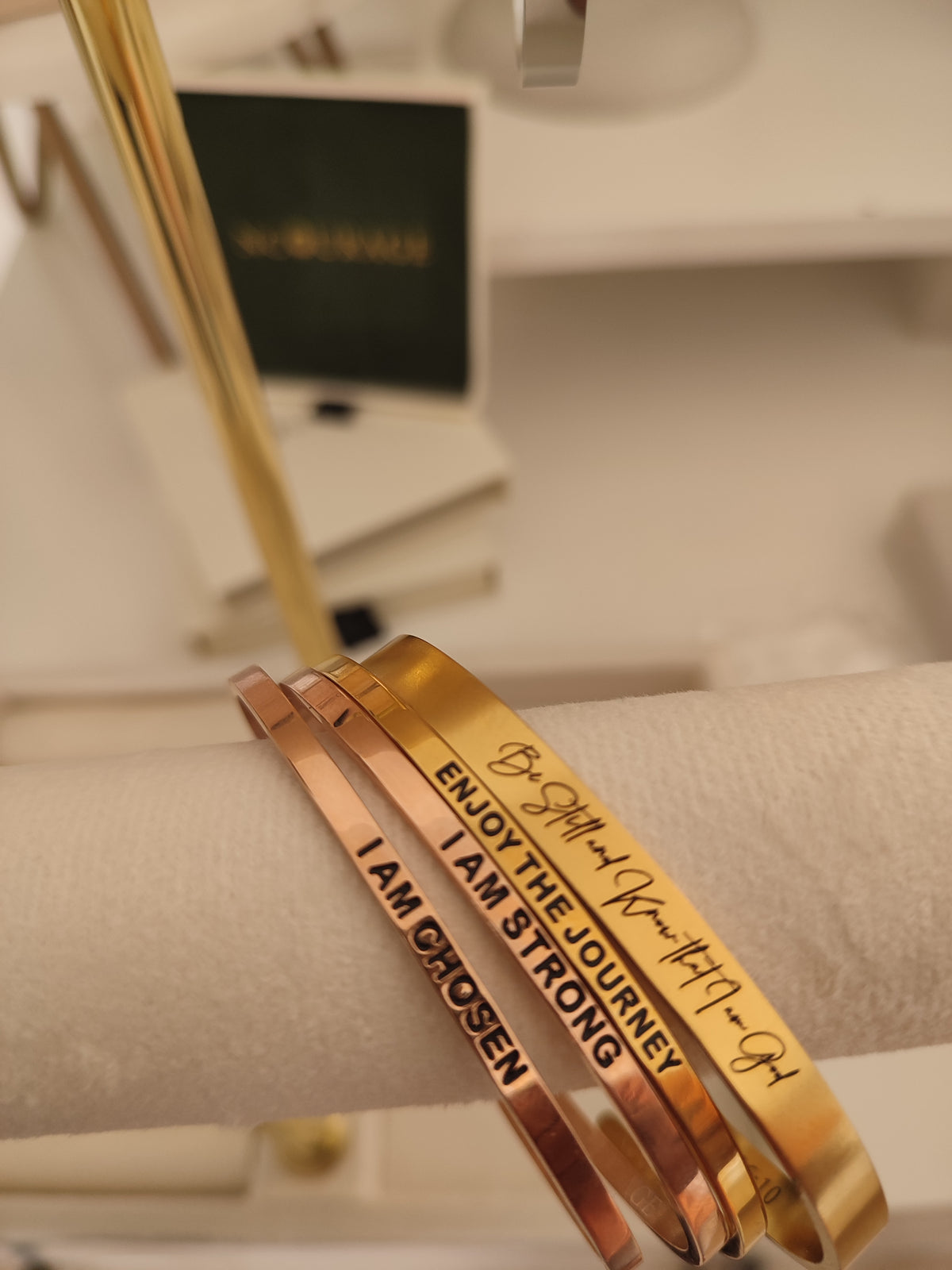 BE STILL AND KNOW THAT I AM GOD 6mm Bracelet