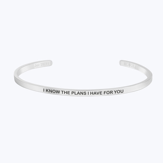 I KNOW THE PLANS I HAVE FOR YOU Bracelet