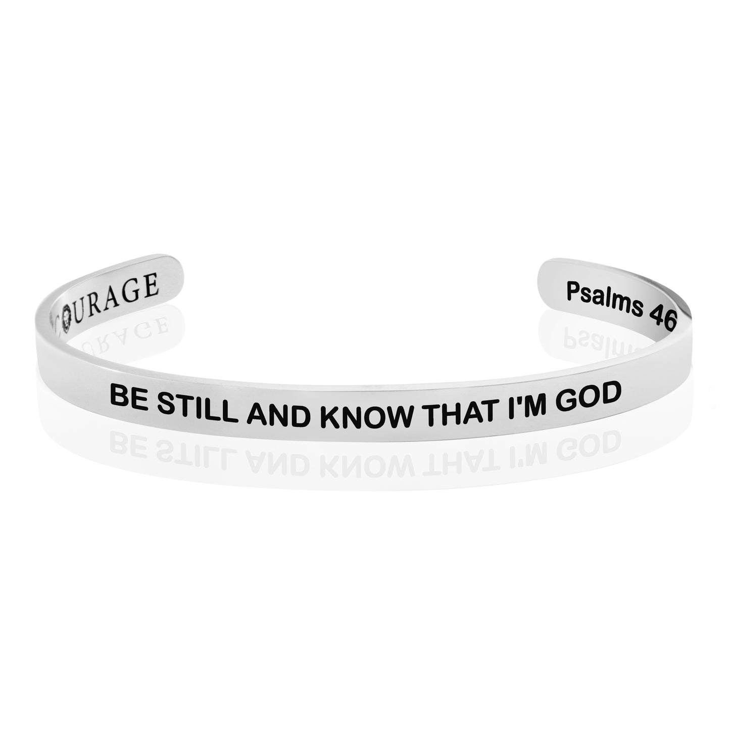 BE STILL AND KNOW THAT I AM GOD 6mm Bracelet