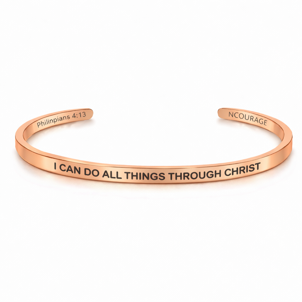 I CAN DO ALL THINGS THROUGH CHRIST Bracelet