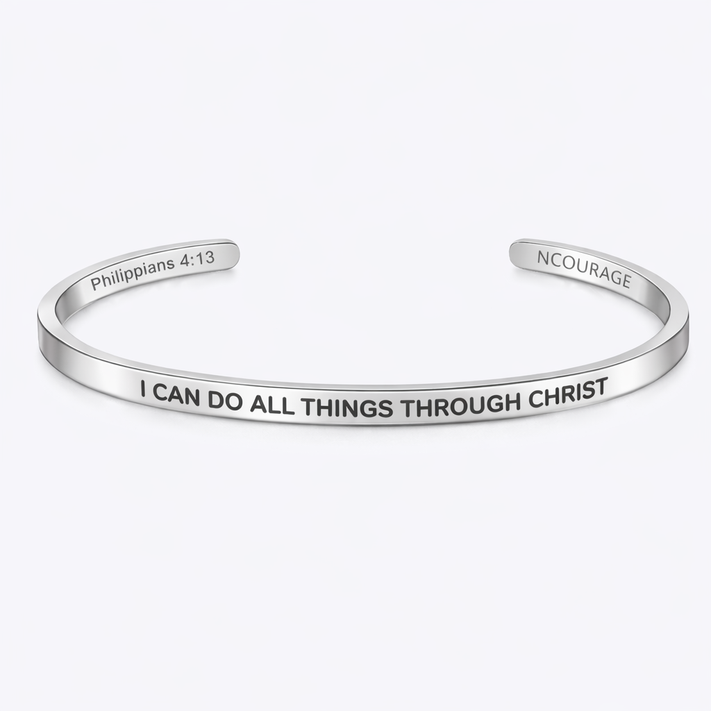 I CAN DO ALL THINGS THROUGH CHRIST Bracelet