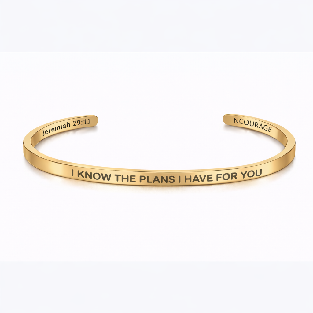I KNOW THE PLANS I HAVE FOR YOU Bracelet