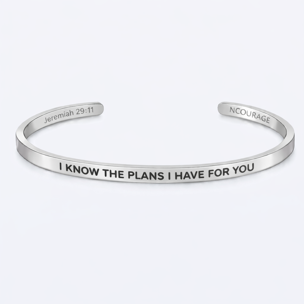 I KNOW THE PLANS I HAVE FOR YOU Bracelet