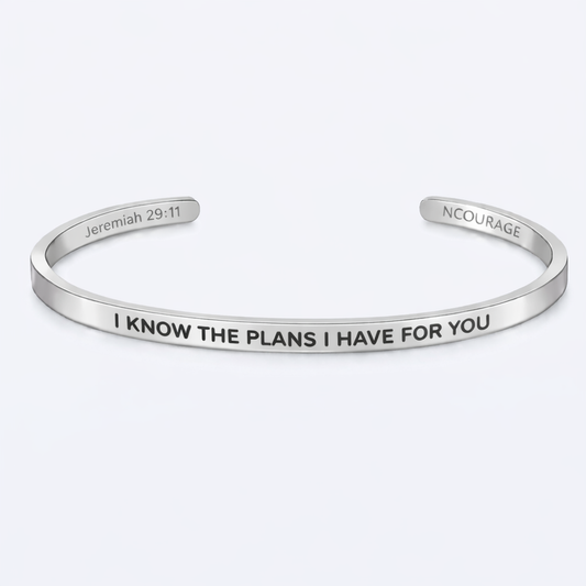 I KNOW THE PLANS I HAVE FOR YOU Bracelet