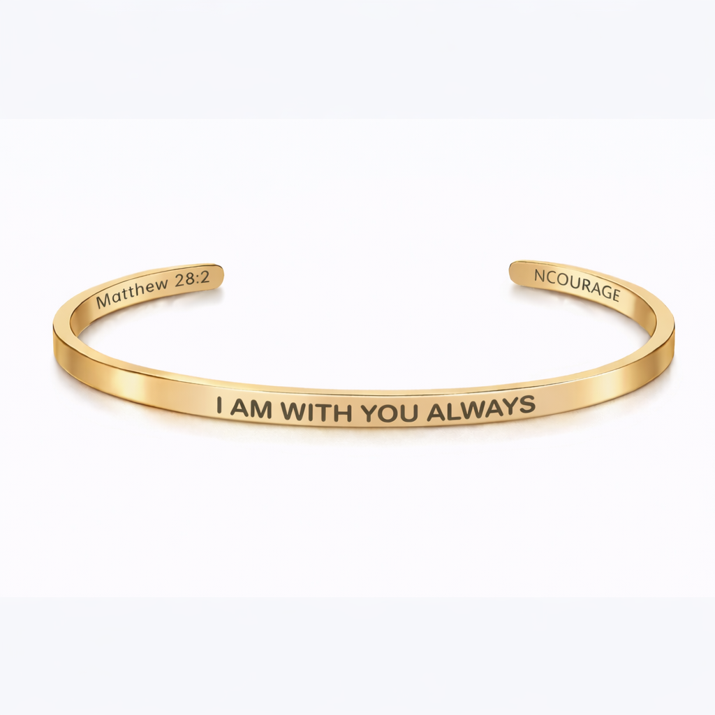 I AM WITH YOU ALWAYS Bracelet