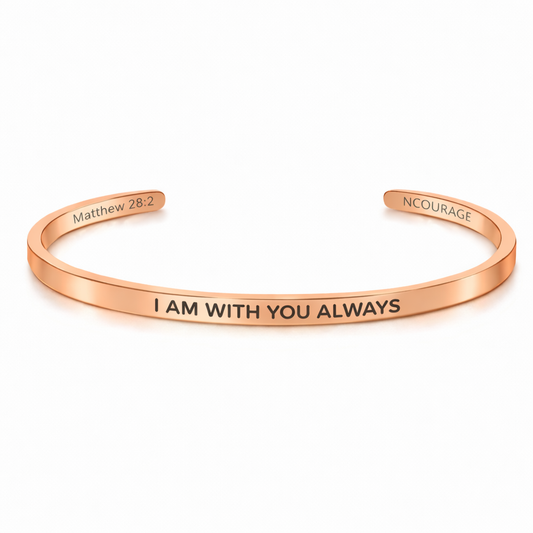 I AM WITH YOU ALWAYS Bracelet