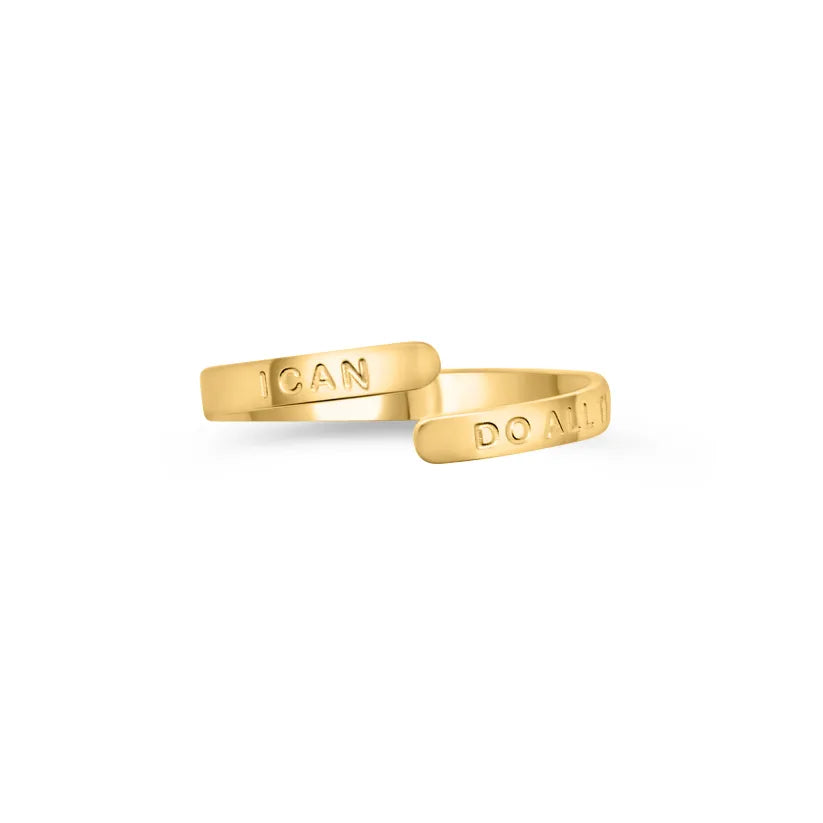 I Can Do All Things Affirmation Ring