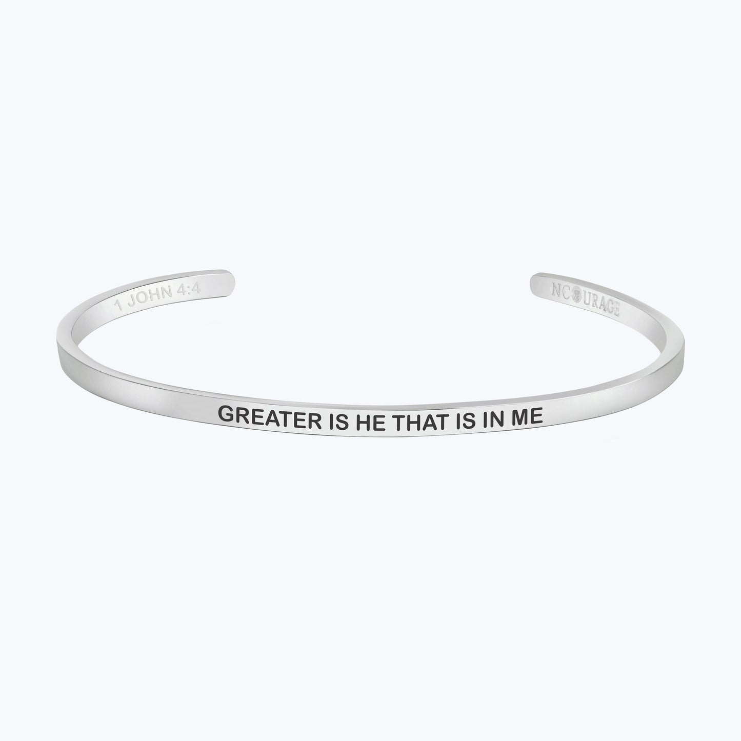 GREATER IS HE THAT IS IN ME - NCOURAGE Bands and Bracelets