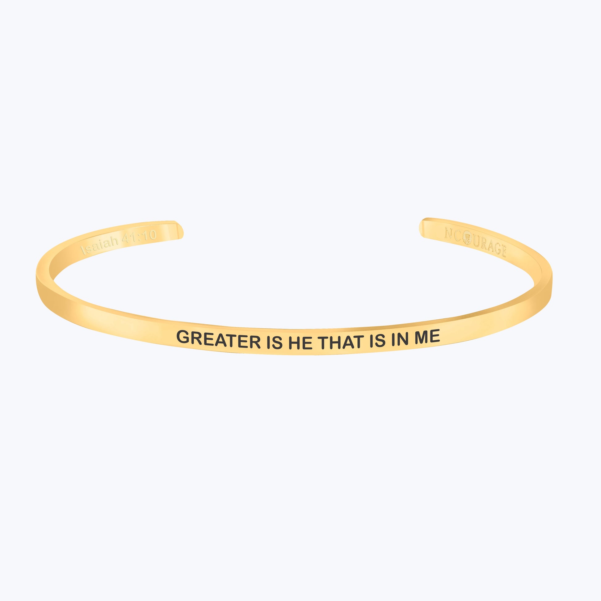 GREATER IS HE THAT IS IN ME - NCOURAGE Bands and Bracelets